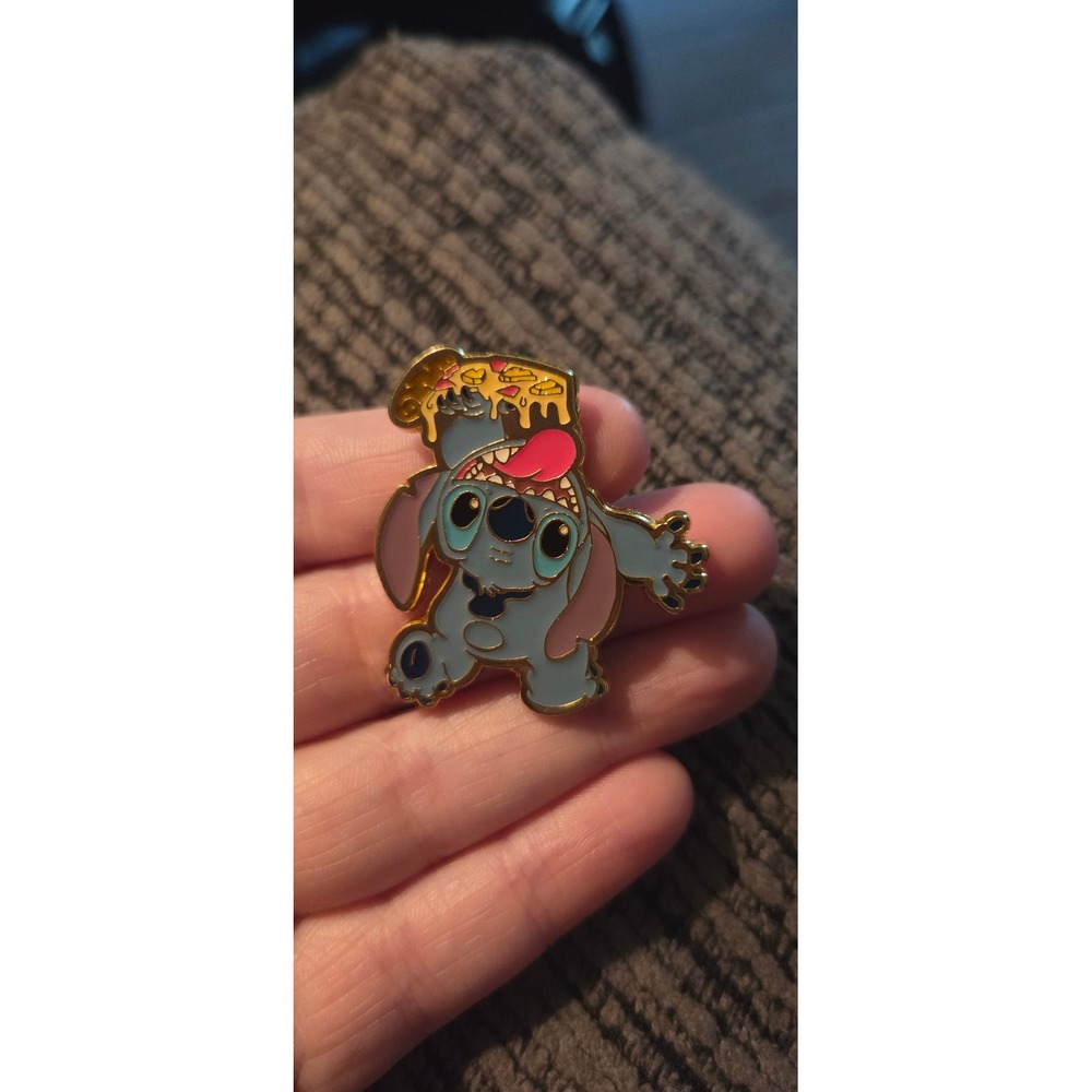 Loungefly Lilo & Stitch Pizza Enamel Pin Experiment 626 Trading Pin